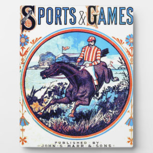 Plaque Photo Sports et Jeux Chasse Livre Vintage Couverture