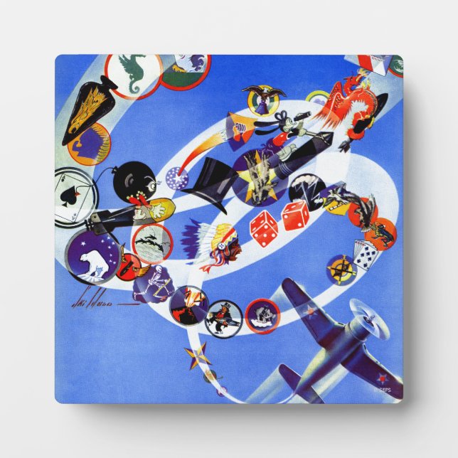 Plaque Photo Squadron (Devant)