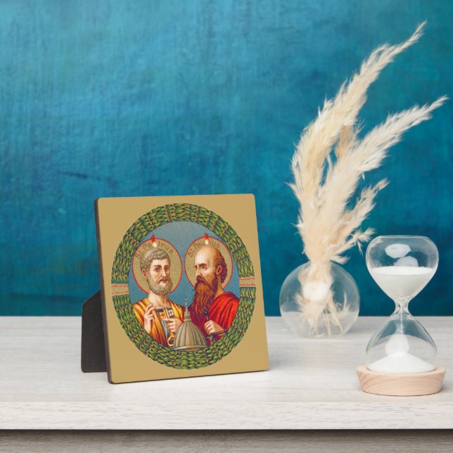 Plaque Photo SS. Pierre et Paul, Apôtres (JMAS 01) (Insitu)