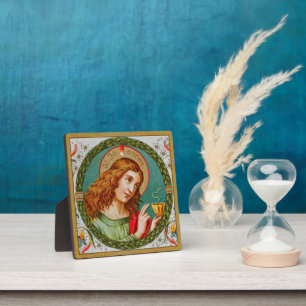 Plaque Photo St. John l'évangéliste (JMAS 06)