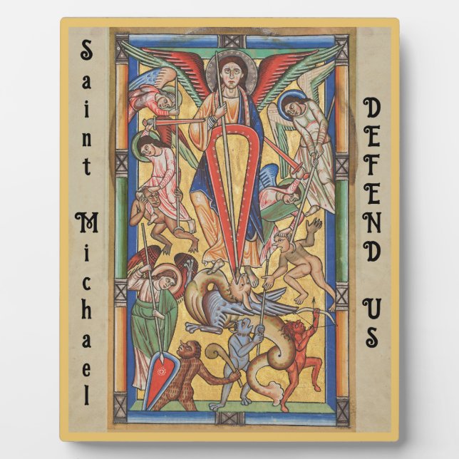 Plaque Photo St Michael Archangel (Devant)