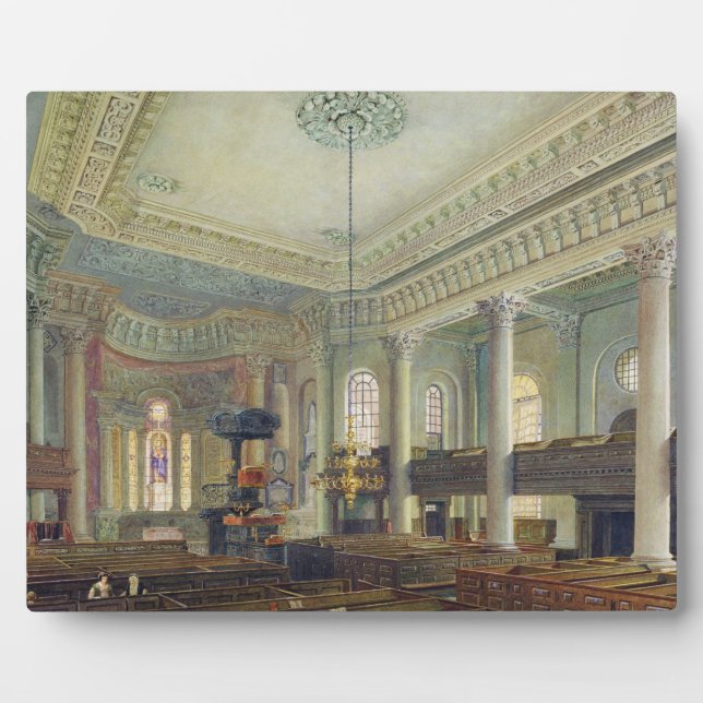 Plaque Photo St. Paul's, Deptford (avec papier) (Devant)