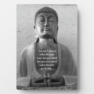 Plaque Photo Statue de Bouddha antique, inspiration - chevalet