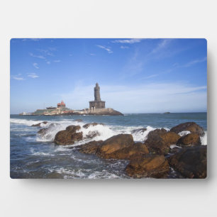 Plaque Photo Statue de Saint Thiruvalluvar Tamil Nadu, Inde