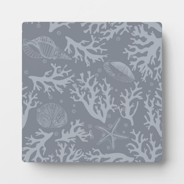 Plaque Photo Style Hipster Coral Reef (Devant)