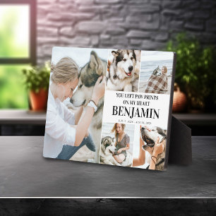 Plaque Photo Stylish Modern Beloved Pet   Photo Collage