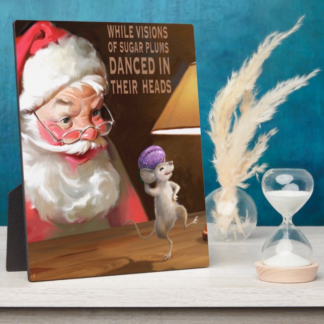 Plaque Photo Sugar Plums (Côté)