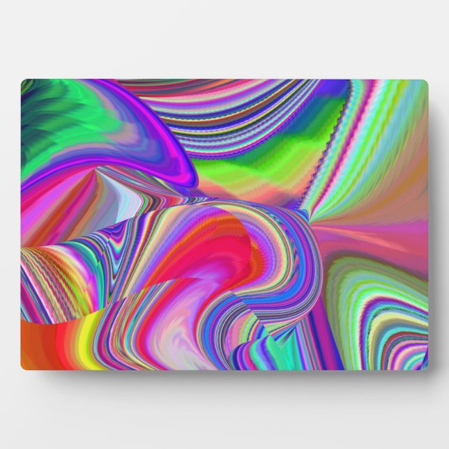 Plaque Photo Summerrainbow, Rainbowart 3D Abstrait (Devant)