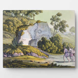 Plaque Photo Sun shrine, Pérou, from 'Le Costume Ancien et Mode