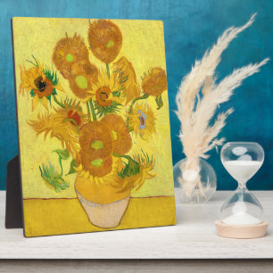 Plaque Photo Sunflowers, Vincent van Gogh