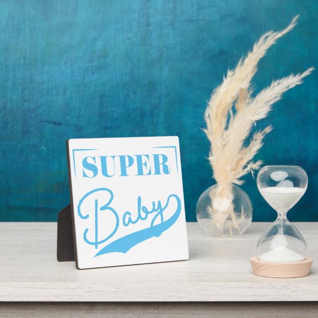 Plaque Photo Super bébé (Insitu)
