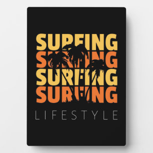 Plaque Photo Surf Style de vie Surf