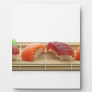 Plaque Photo Sushi Japonais délicieux cuisine asiatique Yummy