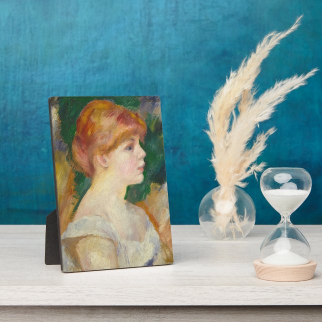 Plaque Photo Suzanne Valadon, c.1885 (oil on canvas) (Côté)