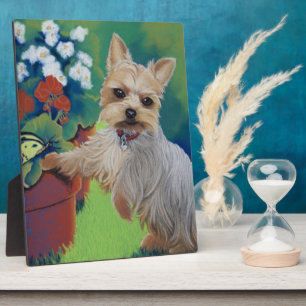 Plaque Photo Sweetness Yorkie