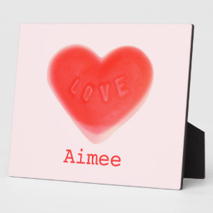 Plaque photo Swet Heart Rose 'Nom'