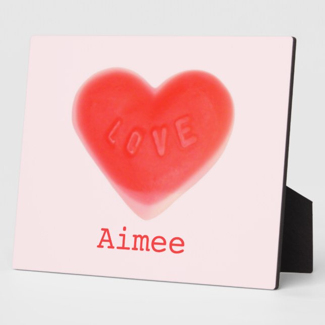 Plaque photo Swet Heart Rose 'Nom' (Côté)