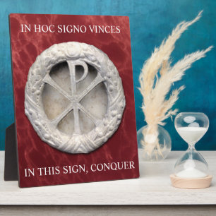 Plaque Photo Symbole Chi-Rho