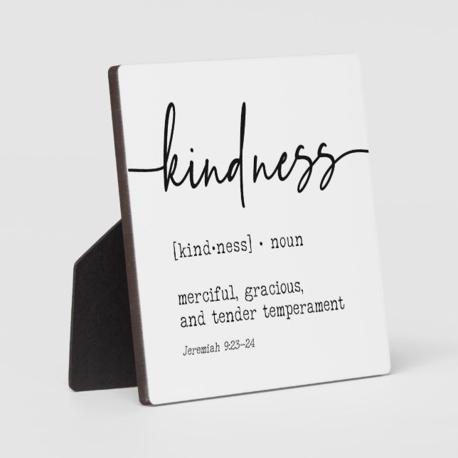 Plaque Photo Symbole chrétien Jérémie 9:23 (Recto)