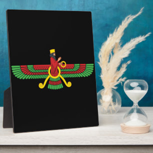 Plaque Photo Symbole de Faravahar