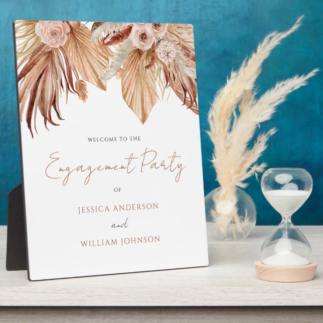 Plaque Photo Symbole d'entrée de la fête d'engagement de Bohême (Côté)