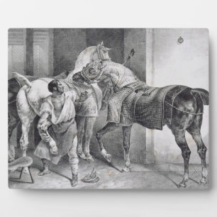 Plaque Photo T34894 The English Farrier, 1822 (litho)