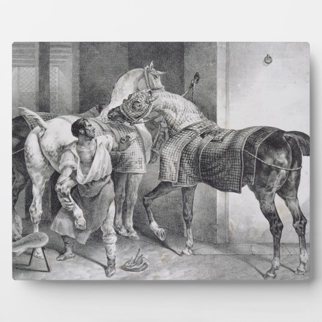 Plaque Photo T34894 The English Farrier, 1822 (litho) (Devant)