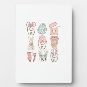 Plaque Photo T-Shir assistante dentaire de Pâques Dentiste Toot