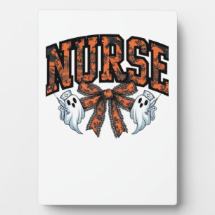 Plaque Photo T-Shirt Classique Halloween Infirmière Effrayante