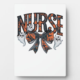 Plaque Photo T-Shirt Classique Halloween Infirmière Effrayante