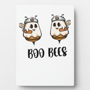 Plaque Photo T-Shirt classique infirmière abeilles bouh Hallowe