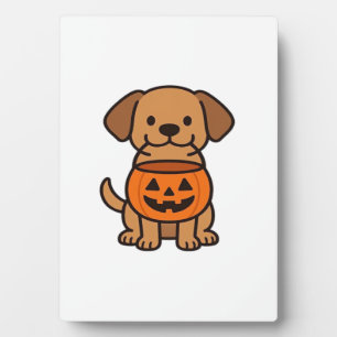 Plaque Photo T-shirt classique pour chien de dessin animé migno