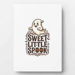 Plaque Photo T-shirt fantôme mignon Halloween vintage effrayant