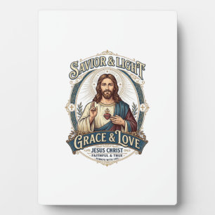 Plaque Photo T-shirt graphique vintage Jesus Thrift Store chass