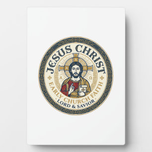 Plaque Photo T-Shirt Ins Pères du désert de Jésus Ancien Chréti