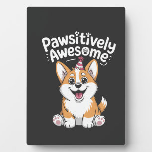 Plaque Photo T-shirt pour chien d'anniversaire de Corgi absolum