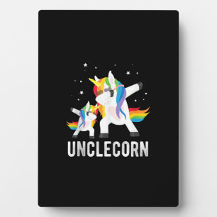 Plaque Photo T-shirt pour oncle et licorne drôle Dabbing Unclec