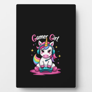Plaque Photo T-shirt tank coloré licorne pour femme joueuse de