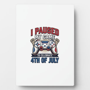 Plaque Photo T-shirt vector vintage du 4 juillet pour joueur pa