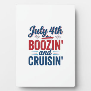 Plaque Photo T-shirt vintage de bateau de débauche et de croisi