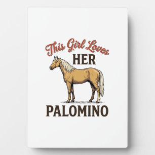 Plaque Photo T-Shirt vintage gravure amateur de cheval Palomino