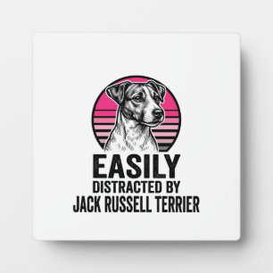 Plaque Photo T-shirt vintage Jack Russell Terrier facilement di