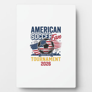 Plaque Photo T-shirt vintage tournoi de football américain 2026