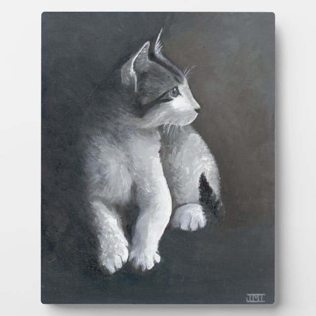 Plaque Photo Tabby Kitten (Devant)