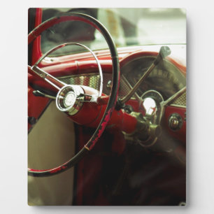 Plaque Photo Tableau de bord vintage