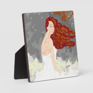 Plaque Photo Tablette W/Canvas : Merveilleuse De Vous