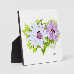 Plaque Photo Tablette W/Canvas : Pérenne -Plante