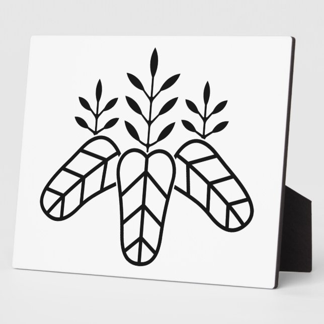 Plaque Photo Taiko paulownia (Côté)