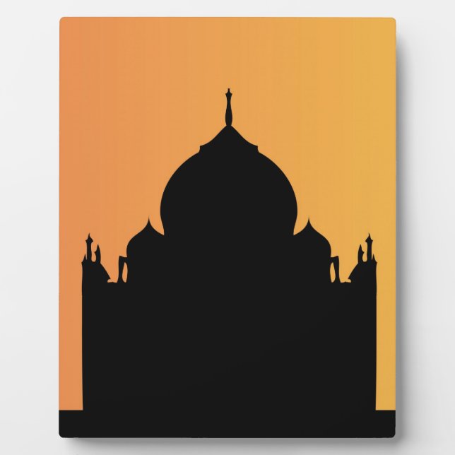 Plaque Photo Taj Majal (Devant)