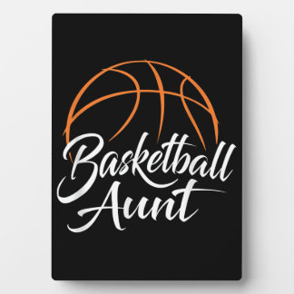 Plaque Photo Tante de basket-ball Basketball Maman Tante Cadeau